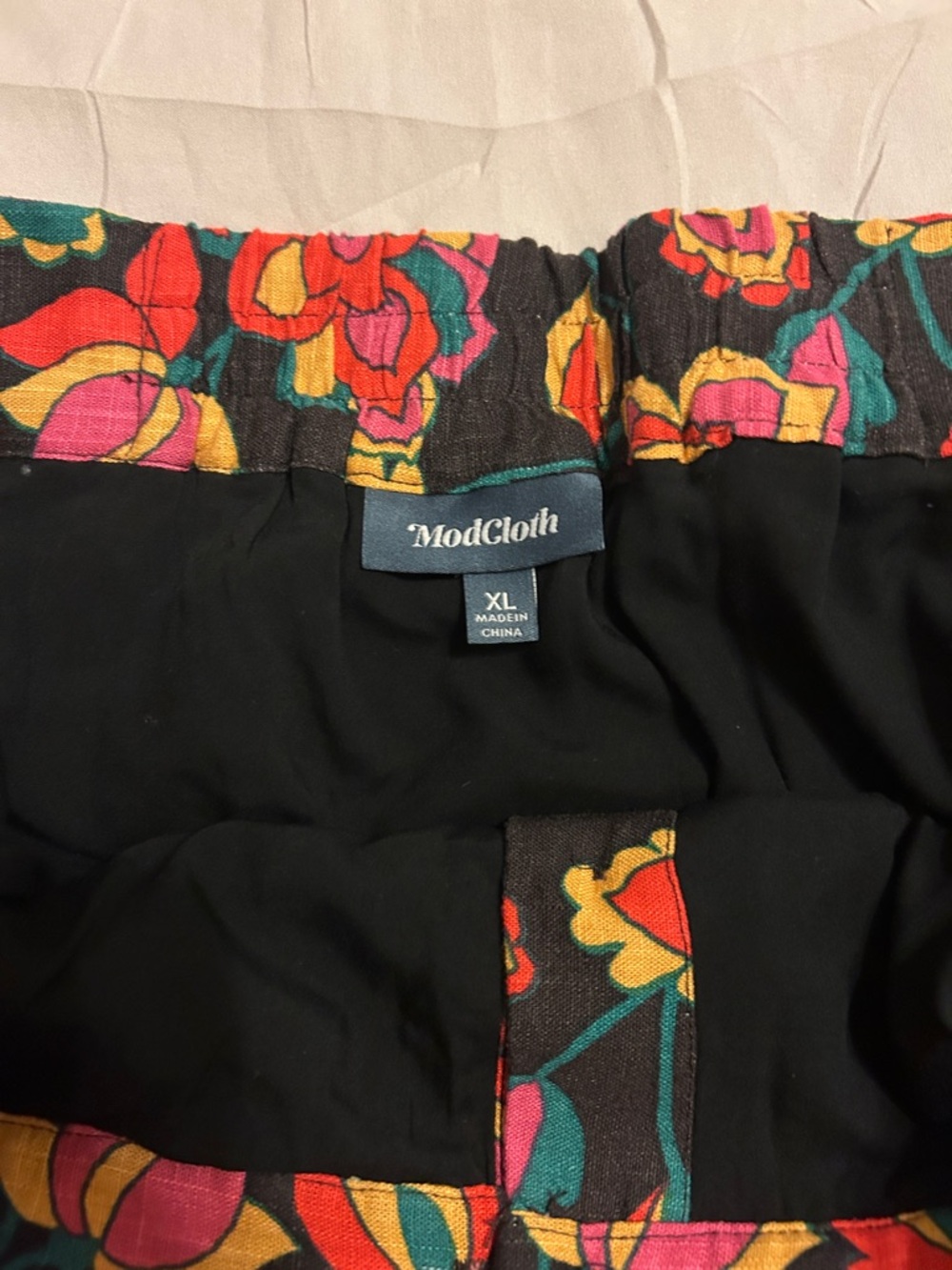 ModCloth Button Front Full Skirt for women size XL - Picture 4 of 7